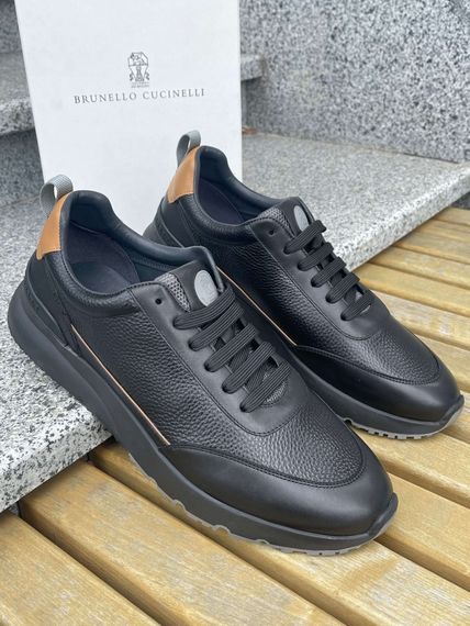 Кросівки Brunello Cucinelli чорний з коричневим