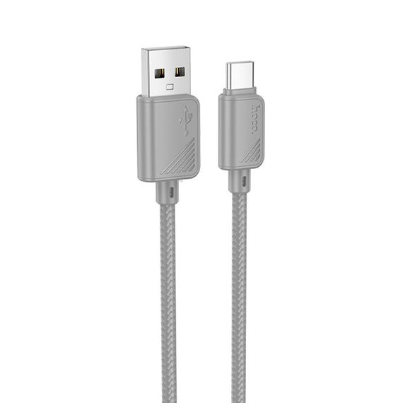 Дата кабель Hoco X113 Beneficio USB to Type-C (1m) Gray