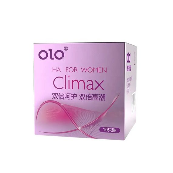 Презервативы Olo CLIMAX с гиалуроновой кислотой 10шт | Зображення 4