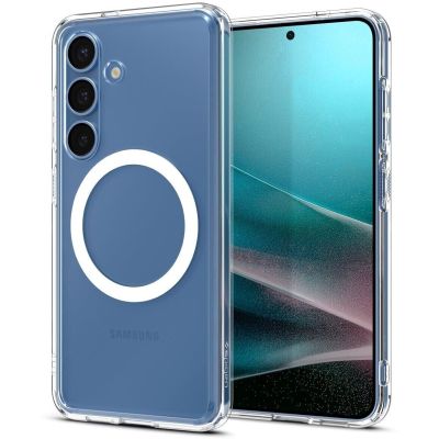 Чехол для мобильного телефона Spigen Samsung Galaxy S25+, Ultra Hybrid MagFit, Clear White (ACS08981) | Зображення 7