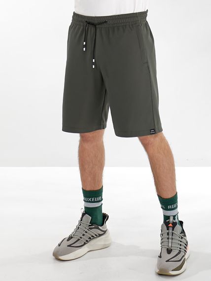 Мужские классические шорты с карманами на молнии больших размеров и батал DE1107 цвет хаки, размер 50 | Зображення 3