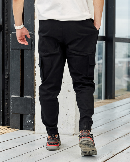 Штаны Карго чёрный S XL | Зображення 8