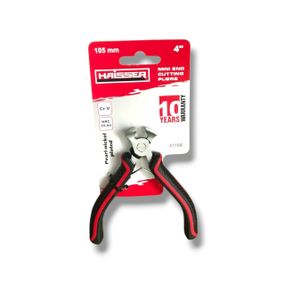 Кусачки торцеві, серія міні HAISSER 105 мм, Cr-V, Pearl-Nickel (41164)