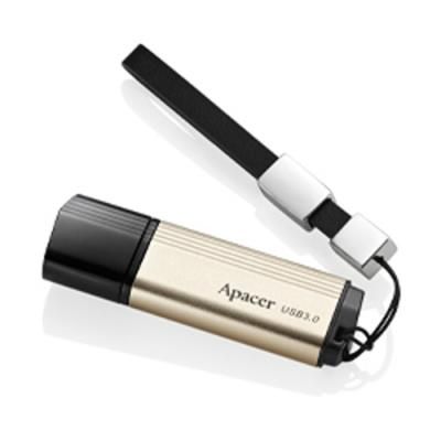 USB флеш накопичувач Apacer 32GB AH353 Champagne Gold RP USB3.0 (AP32GAH353C-1) | Зображення 3