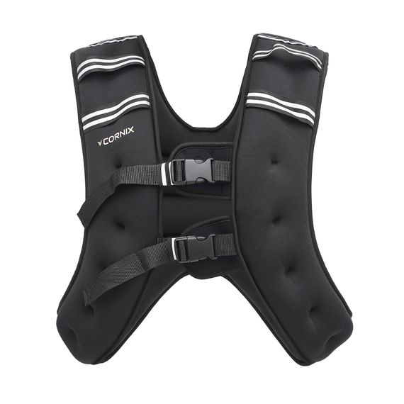 Жилет-обтяжувач для тренувань Cornix Weight Vest 10 кг XR-0345 Black