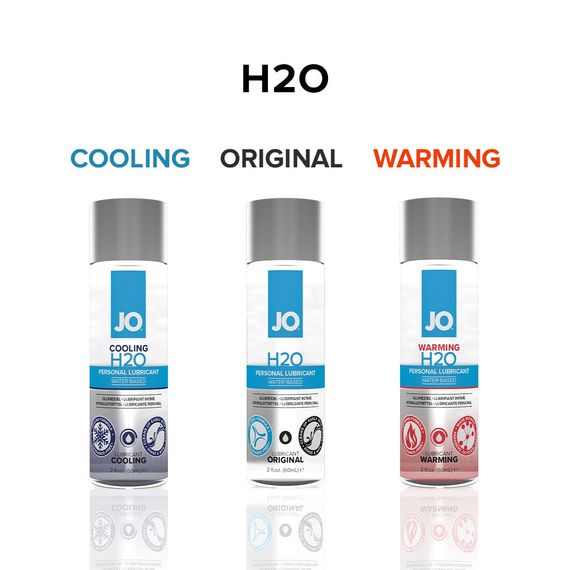 Охолоджувальна змазка на водній основі JO H2O COOLING (120 мл) з ментолом, рослинний гліцерин | Зображення 4