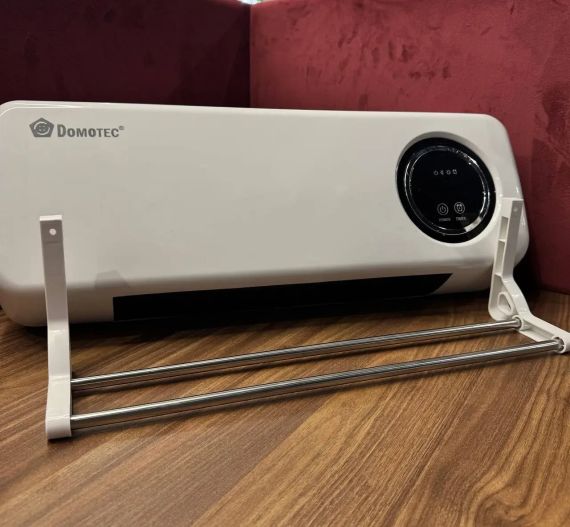 Настенный обогреватель Domotec MS-5963 White 2000Вт с пультом и сушилкой | Зображення 6
