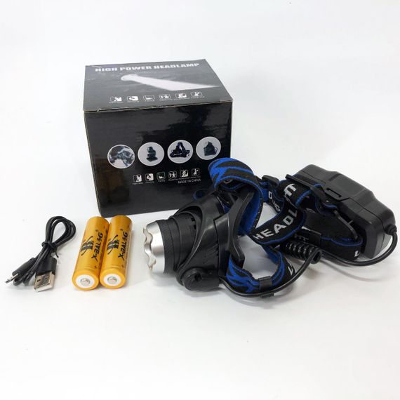 Налобний ліхтар яскравий Police BL-6699 (204C), Ліхтарик налобний потужний, Надійний CX-251 налобний ліхтар | Зображення 1