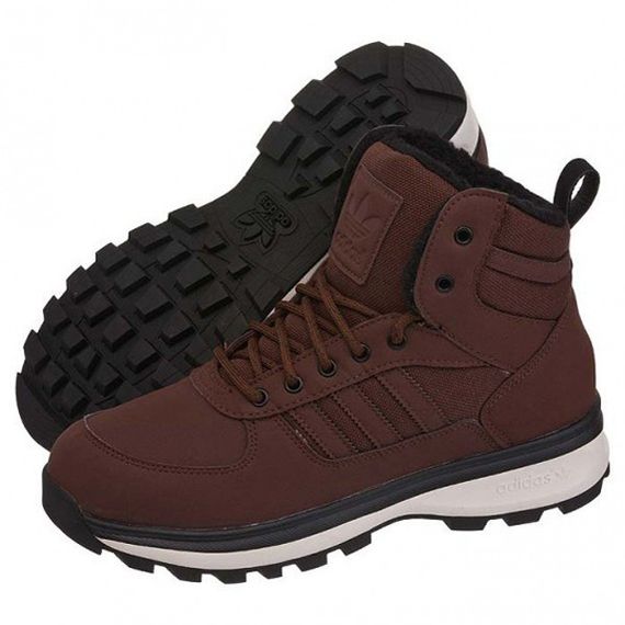 Ботинки мужские adidas Chasker Winter Boot M20694 (коричневые, осень - зима, подошва ЕВА, бренд адидас) | Зображення 3