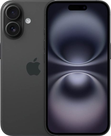 Смартфон Apple iPhone 16 256GB Black (MYEE3) | Зображення 1