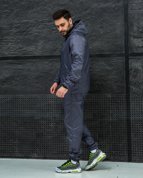 Костюм плащевка графит S XL | Зображення 1