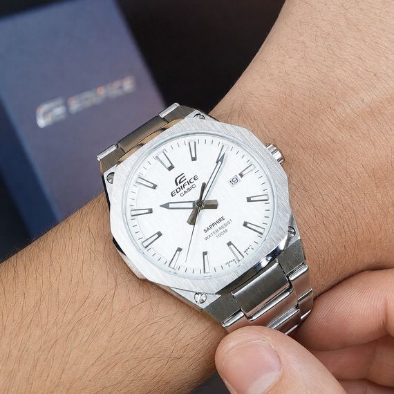 Чоловічий годинник Casio Edifice EFR-S108D-7A з сапфіровим склом та тонким корпусом | Зображення 3