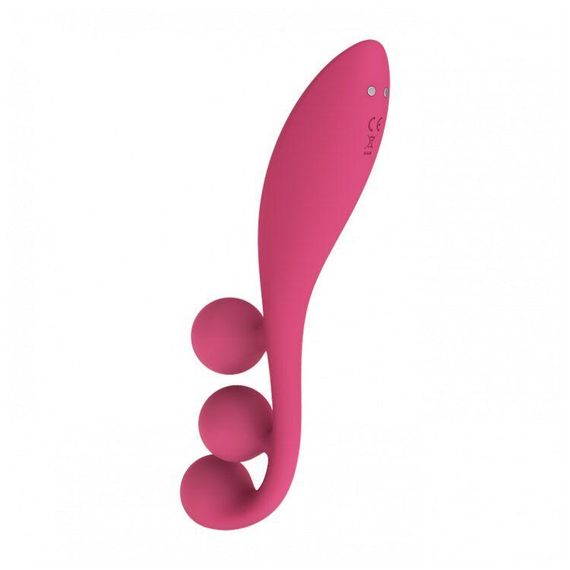 Універсальний вібратор Satisfyer Tri Ball 1, 3 мотори, гнеться Sex Aura | Зображення 1