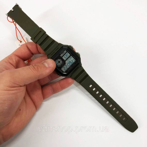 Військові годинники з підсвічуванням SKMEI 1299AG, Стильні тактичні годинники для чоловіків AR-53 | Зображення 9