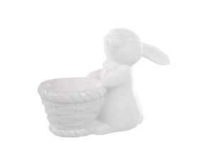 Фарфоровая подставка для пасхального яйца Easter Story: Кролик-хранитель, 10 см