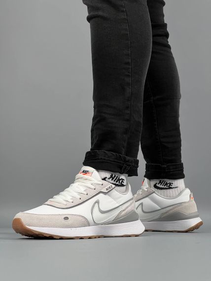 Мужские кроссовки N-ike Waffle White Gray 45 28.5 | Зображення 5