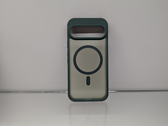 Google Pixel 9 протиударний чохол BQ MagSafe Matte Зелений