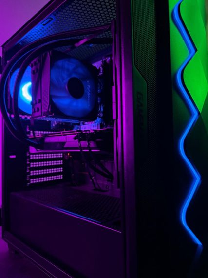 Ігровий ПК GAMING PC Tower / Intel Core i5-12400F (6 (12) ядер по 2.5 - 4.4 GHz) / 16 GB DDR4 / 500 GB SSD / nVidia GeForce RTX 3070, 8 GB GDDR6, 256-bit б/в | Зображення 4