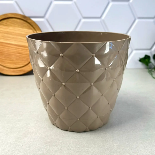 Вазон Намисто 1,6л кава з молоком ELIF | Зображення 1