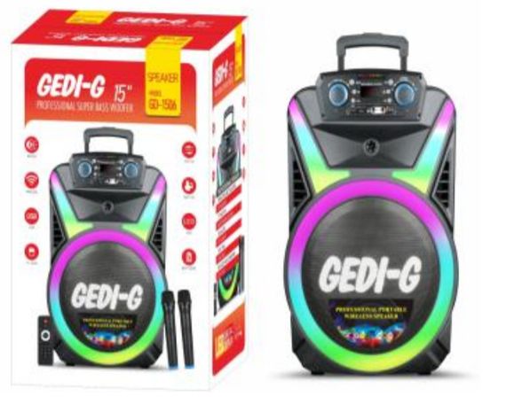 Колонка GD-1506 Потужний звук з глибокими басами XPRO GD-1506 (47260-1506_4141) | Зображення 2