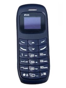 Мини Мобильный Телефон L8Star BM70 Mini Bluetooth гарнитура 2 SIM карты Синий
