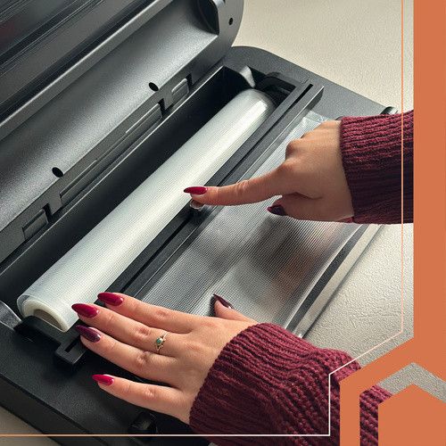 Вакууматор професійний з ножем Ruhhy 24757 вакуумний пакувальник 125 Вт | Зображення 6