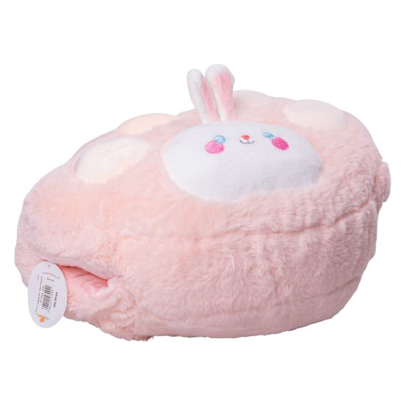 М'яка іграшка-подушка з пледом всередині Зайчик 120×160 (см) Рожевий Colorful Home 5616-66P | Зображення 2