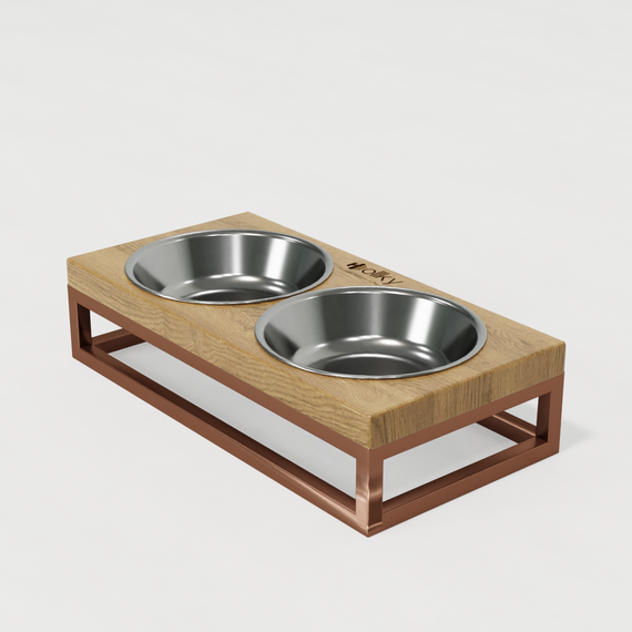 Миски на подставке для маленьких собак и котов Hollky Base XS (2 × 0,25 л) BXS-28145-GLNT | Зображення 14