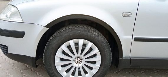 Накладки на арки (4 шт, чорні) Sedan, 2000-2006, ABS для Volkswagen Passat B5 років