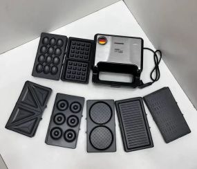 Вафельниця 7в1 2200 Вт Zepline ZP Мультимейкер зі знімними пластинами