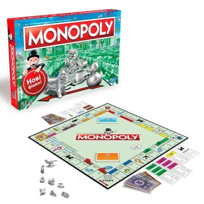 Настільна гра Hasbro Класична Монополія українська версія (C1009) | Зображення 9