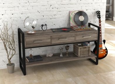 Консоль с ящиками Loft Design L-145 L-145 Дуб палена