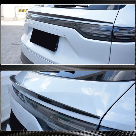 Нижний спойлер (Карбон) для Porsche Cayenne 2018- гг | Зображення 4