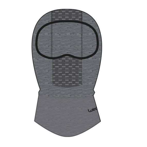 Балаклава дитяча під лижний шолом - Чорна - Без розміру