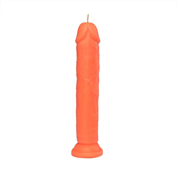 Свічка LOVE FLAME - Dildo Roma ORANGE Fluor, CPS03-ORANGE sexstyle | Зображення 2