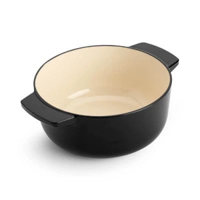 Каструля KitchenAid чавунна з кришкою 3,3 л Чорна (CC006058-001) | Зображення 3