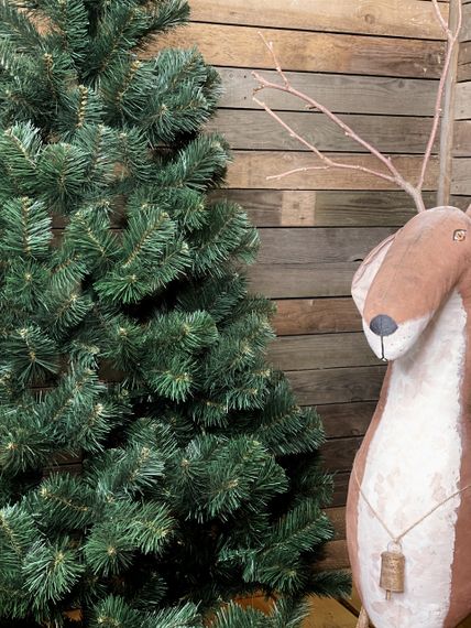 Ялинка штучна новорічна звичайна 2 м зелена | Зображення 1