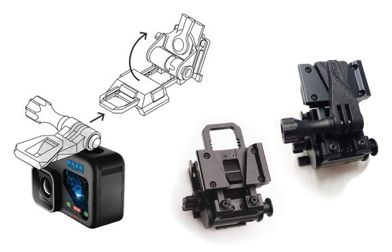 Кріплення GoPro на dovetail | Зображення 3