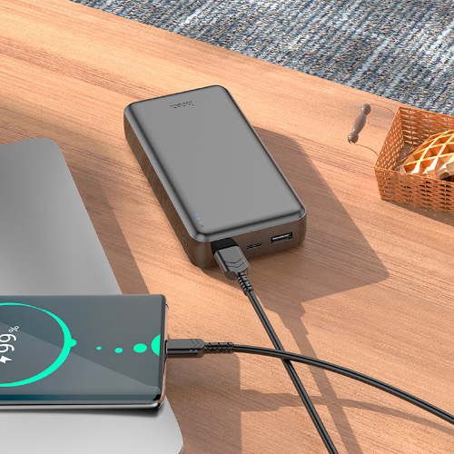Павербанк 20000 mAh Hoco J100A чорний | Зображення 4