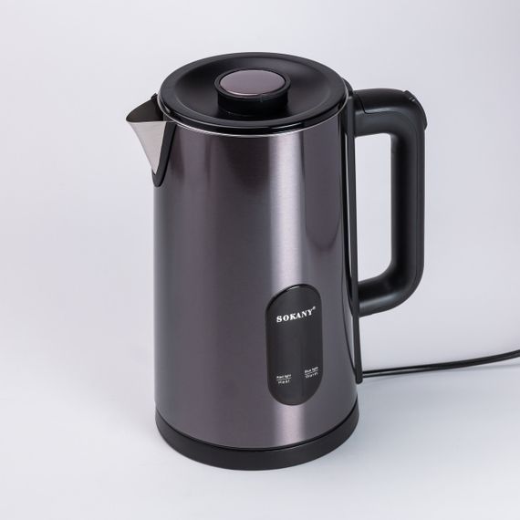Чайник електричний Sokany SK-09019G 3 літри Сірий | Зображення 3
