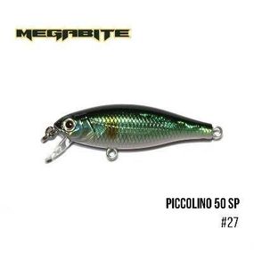 Воблер Megabite  Piccolino 50 SP (50 мм, 4,2 гр, 0,5 m) (A_27)