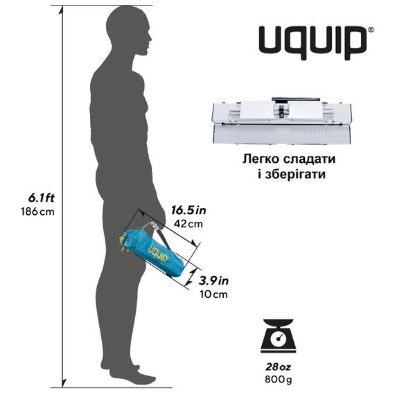 Стіл Uquip Handy Silver (244110) | Зображення 3