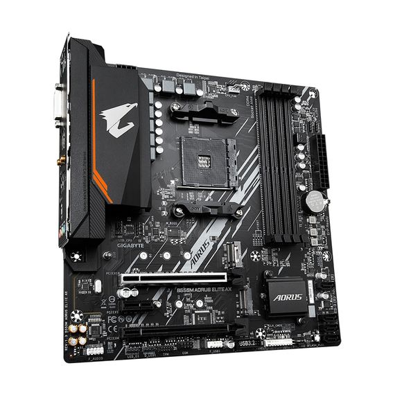 Материнская плата GIGABYTE B550M AORUS ELITE AX | Зображення 1