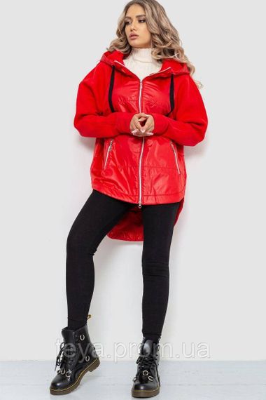 Куртка женская демисезонная, цвет красный, размеры S-M, L-XL, XXL-XXXL, S-M FA_008166 | Зображення 1