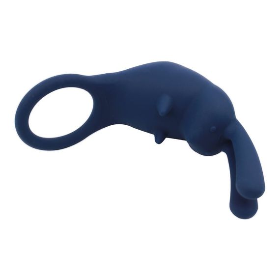 Ерекційне кільце з вібрацією Chisa GK Power Bunny Ring синій sexstyle | Зображення 6