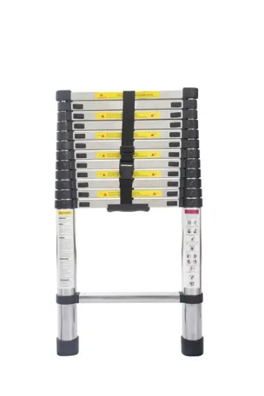 Лестница телескопическая LN-2,7/2,7 м (Профессиональная) нержавейка