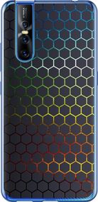 Чехол на Vivo V15 pro Переливающиеся соты "498u-1763-17620"