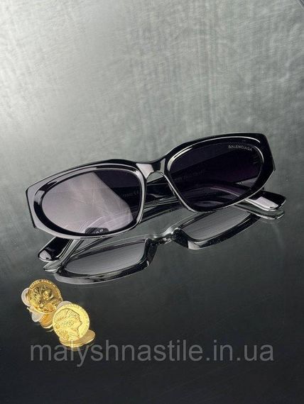Женские очки Balenciaga black 4 ДЛ7234 | Зображення 2