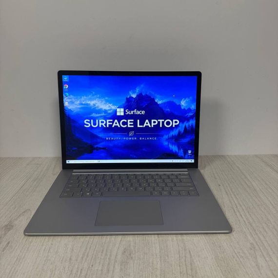 Ультрабук Б-клас Microsoft Surface Laptop 3 / 15" (2496x1664) IPS Touch / Intel Core i7-1065G7 (4 (8) ядра по 1.3 - 3.9 GHz) / 16 GB DDR4 / 512 GB SSD NVMe / Intel Iris Plus Graphics / WebCam б/в | Зображення 1