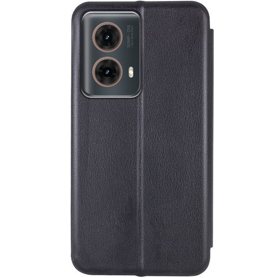 Шкіряний чохол-книжка Classy для Motorola Moto G85 Чорний | Зображення 1